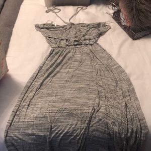 High Low Grey Dress
